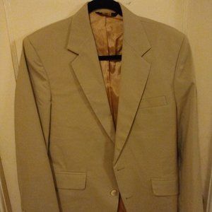 Tan Haggar Suit Jacket
